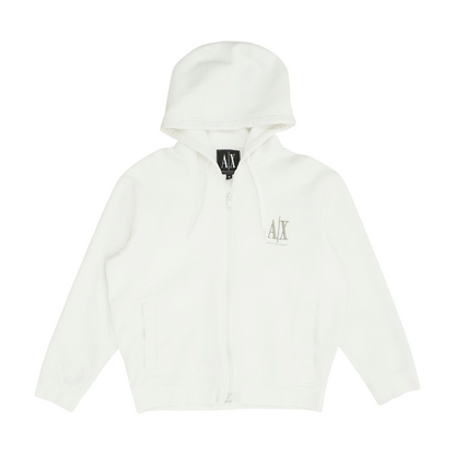 White Solid Active Jacket