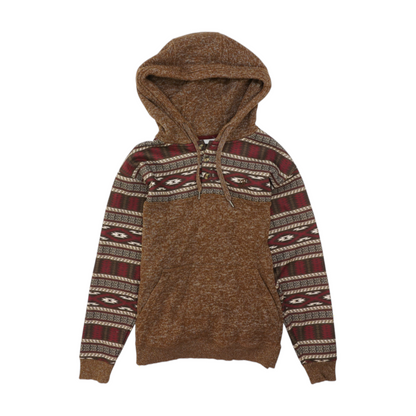 Multi Abstract Hoodie Pullover