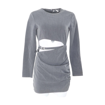 Gray Mini Dress