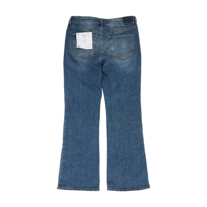 Blue Bootcut Jeans