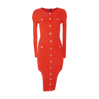 Red Midi Dress