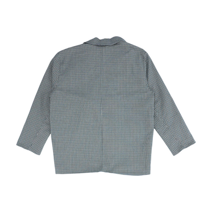 Brown Houndstooth Blazer