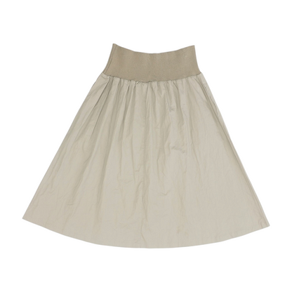 Brown Midi Skirt
