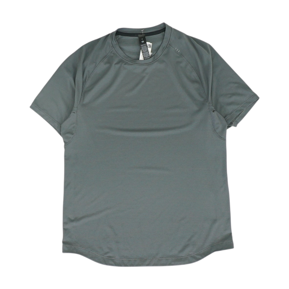 Gray Solid Active T-Shirt