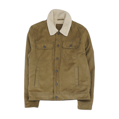 Khaki Solid Jacket