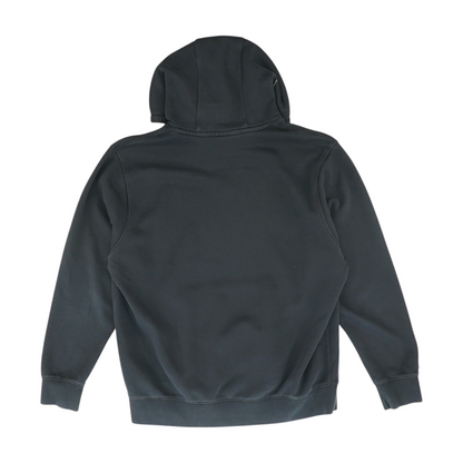 Black Solid Hoodie Pullover
