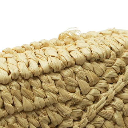 Cassandre Chain Pouch in Raffia