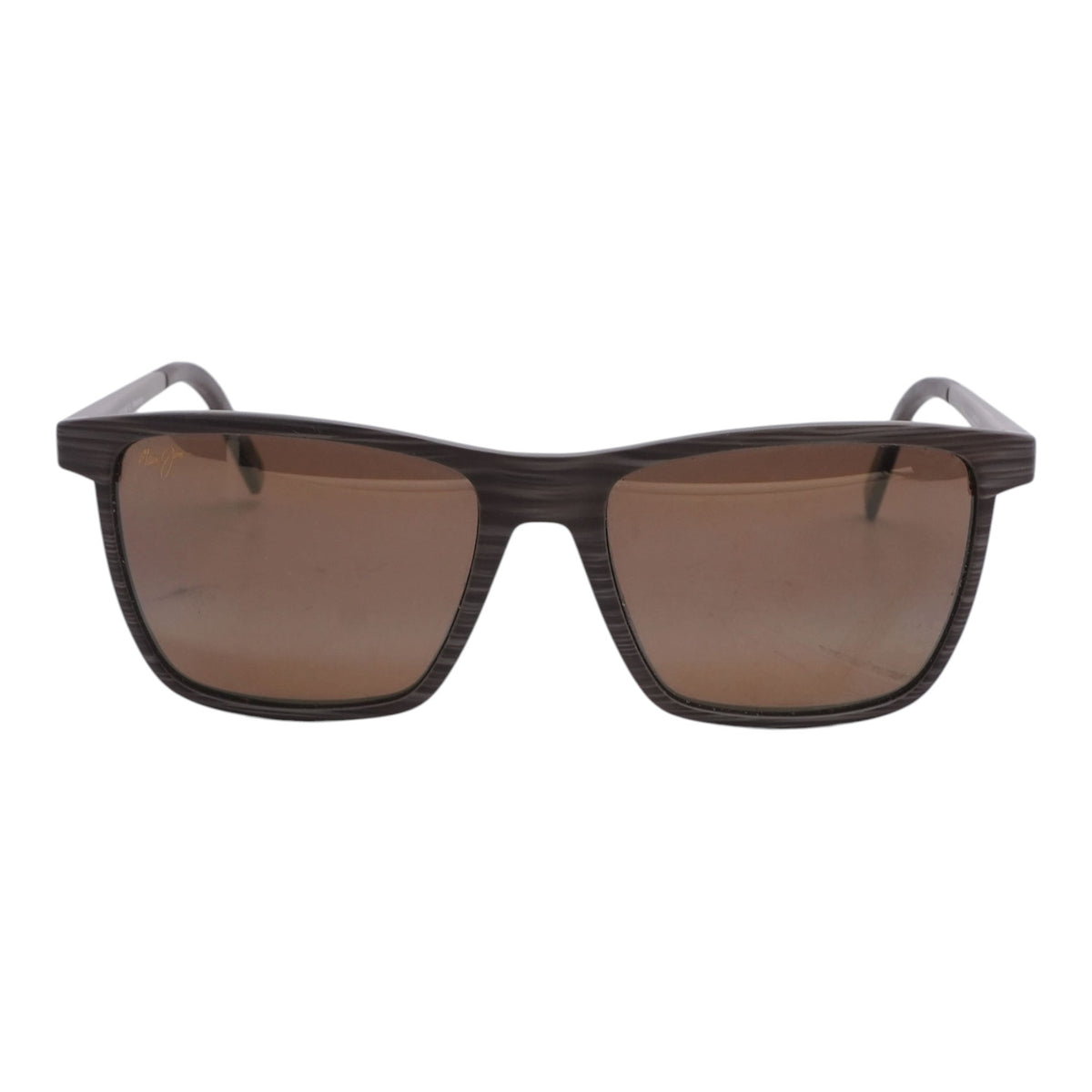 Brown One Way Square Sunglasses