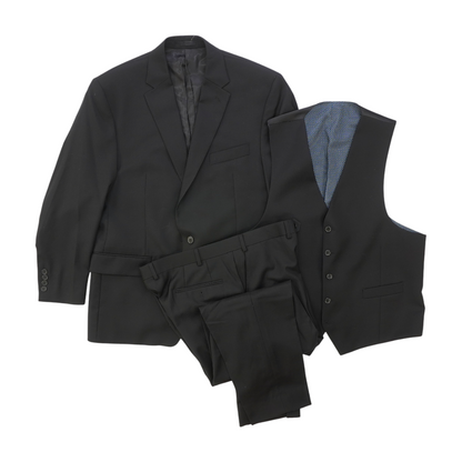 Black Solid Suit