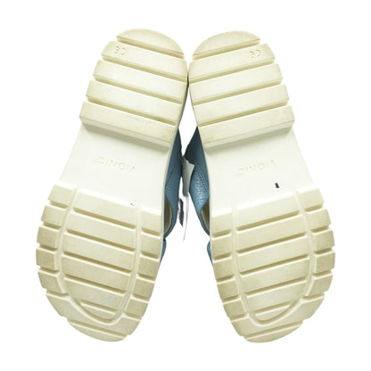 Blue Platform Sandals