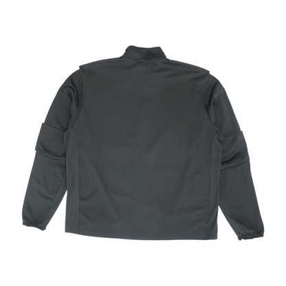 Black Solid Active Jacket