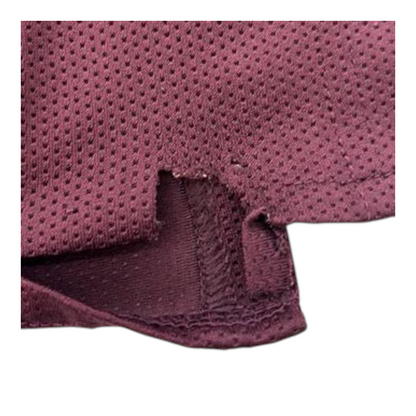 Maroon Solid Active T-Shirt