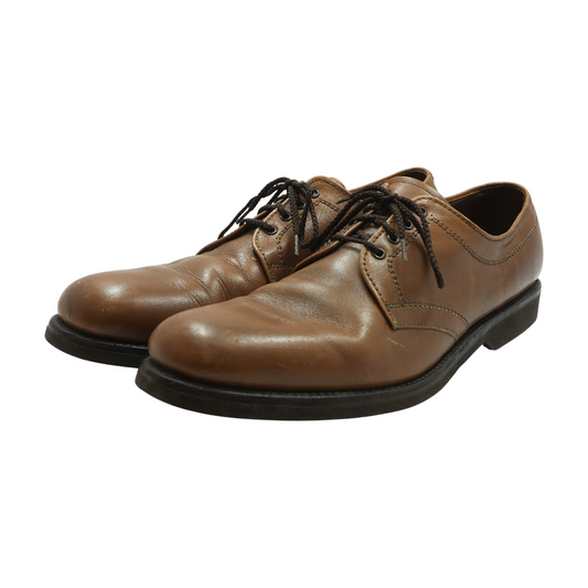 Brown Lace-Up Dress Shoes