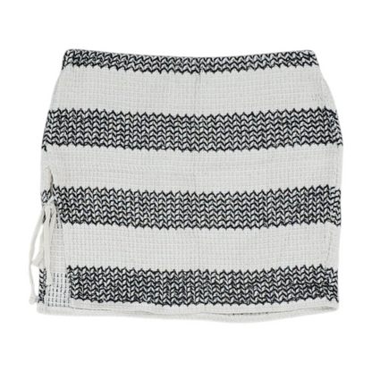 Beige Mini Skirt