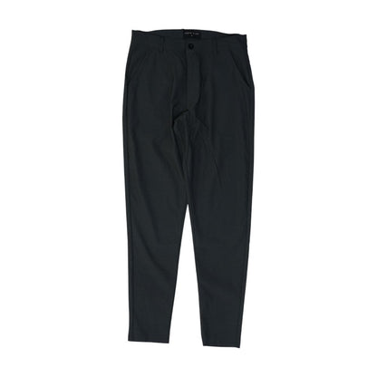 Gray Solid Dress Pants