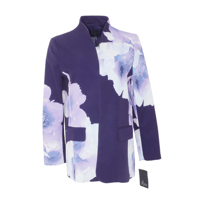 Navy Floral Blazer