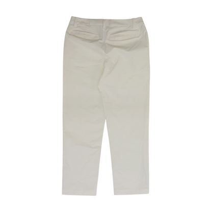 White Regular Pants