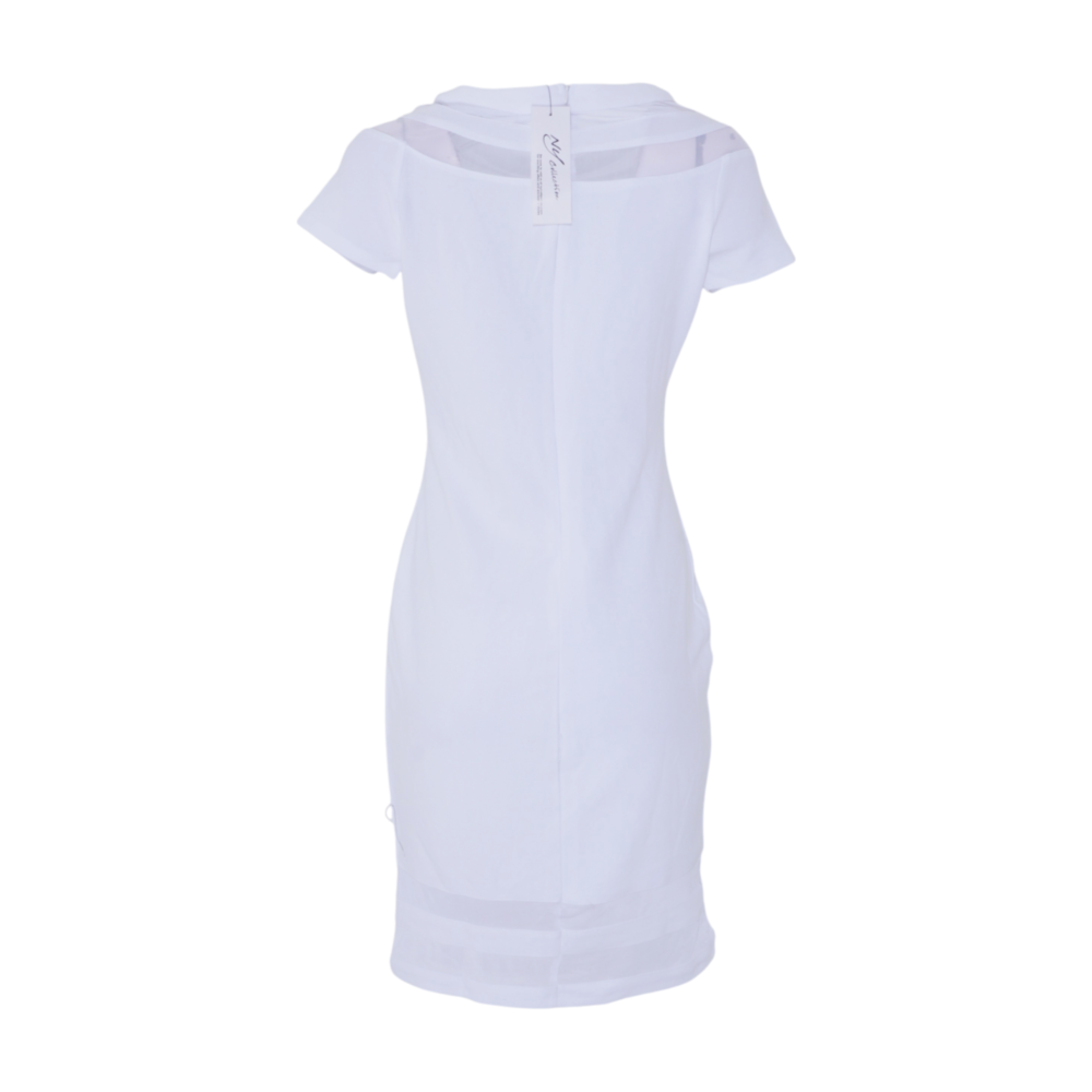 White Petite Mini Dress