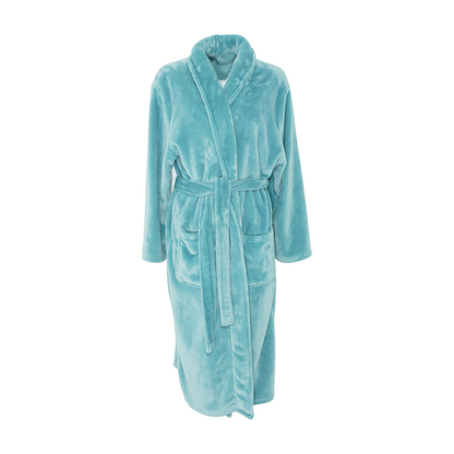 Teal Solid Robe