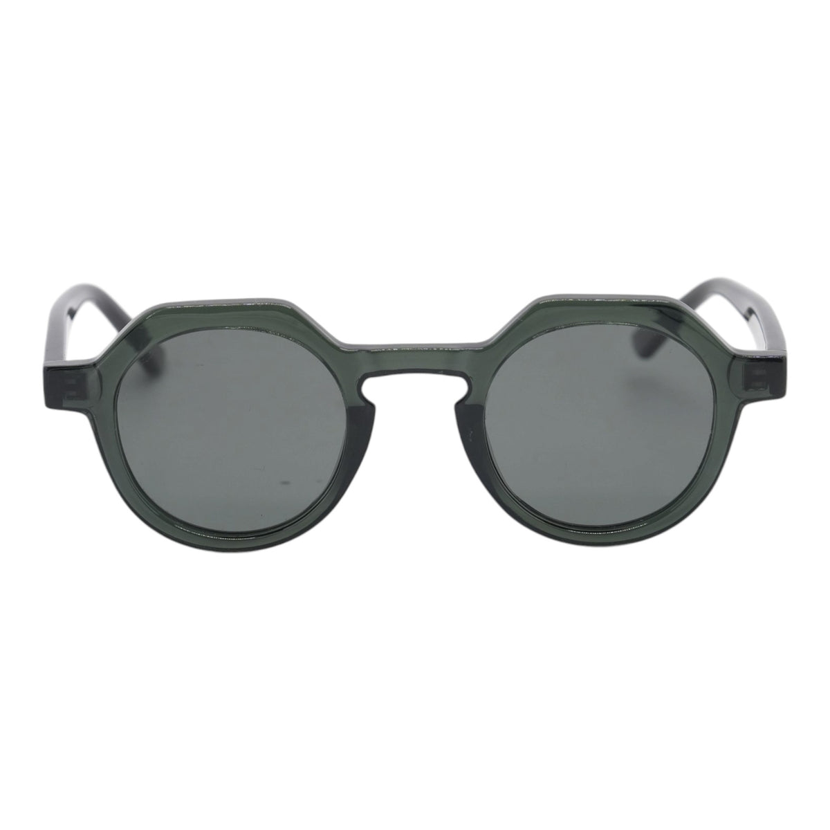 Black HA4-FOGOLI Round Sunglasses