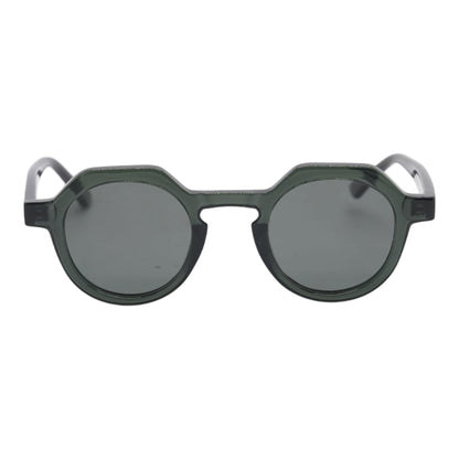 Black HA4-FOGOLI Round Sunglasses