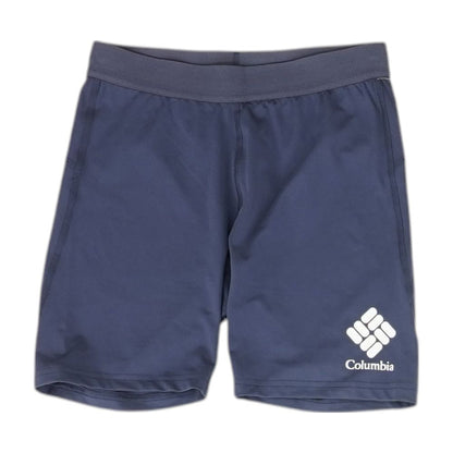 Purple Solid Active Shorts