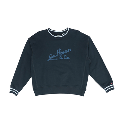 Black Solid Sweatshirt Pullover