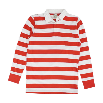 Red Striped Blouse