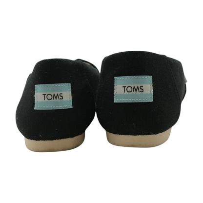 Black Slip-On Flats