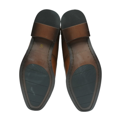 Brown Lace-Up Dress Shoes