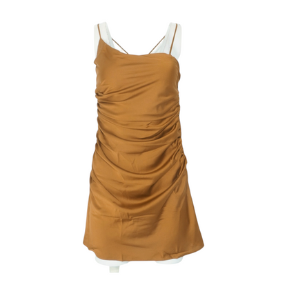 Brown Mini Dress