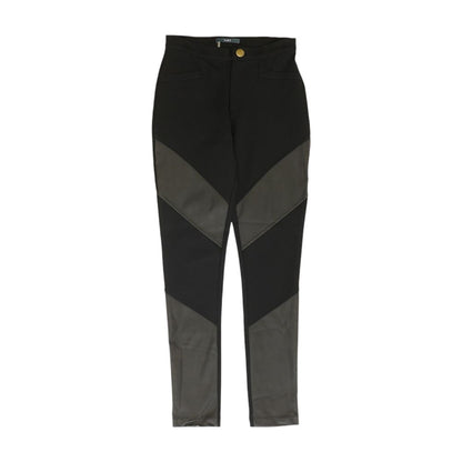 Black Solid Pants
