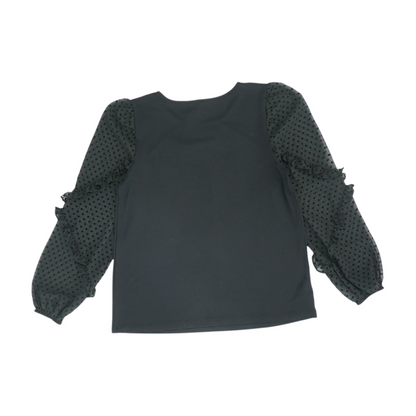 Black Petite Blouse