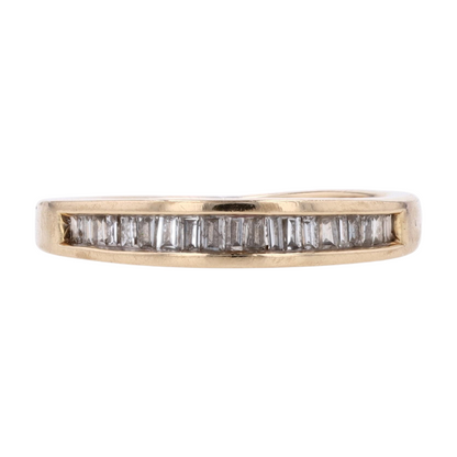 1/8 ctw 14K Yellow Gold Diamond Band Ring