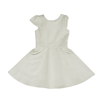 Ivory Polka Dot Dress