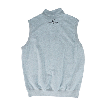 Gray Solid Vest