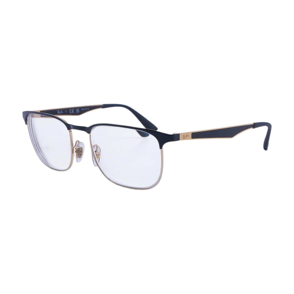 Black RB 6363 Browline Prescription Eyewear