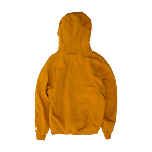 Hover Mustard Solid Hoodie Pullover