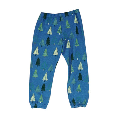 Blue Graphic Pajama Bottom