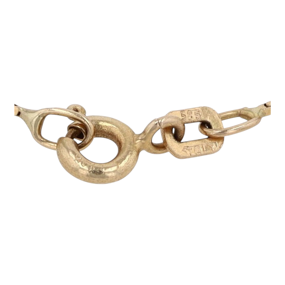 14K Yellow Gold Chain Bracelet