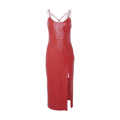 Red Midi Dress