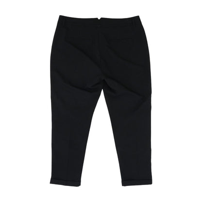 Black Solid Dress Pants