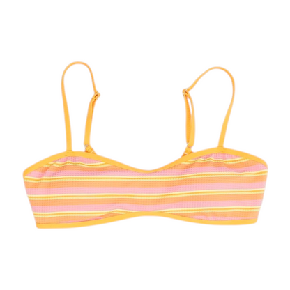 Multi Striped Swim Top