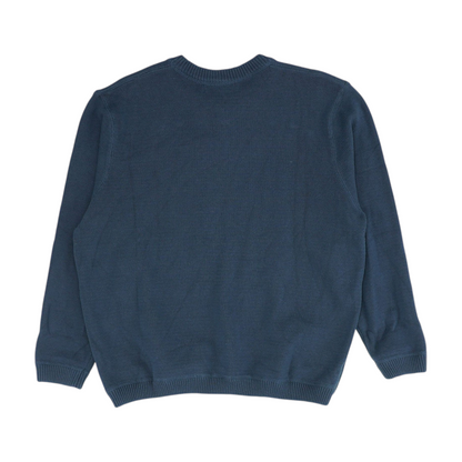 Navy 1/4 Zip Sweater