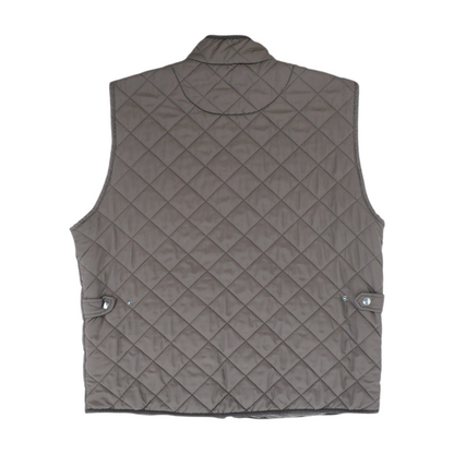 Brown Solid Active Vest