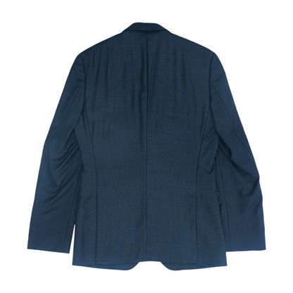 Charcoal Long Solid Blazer