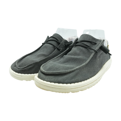 Charcoal Slip-On Flats