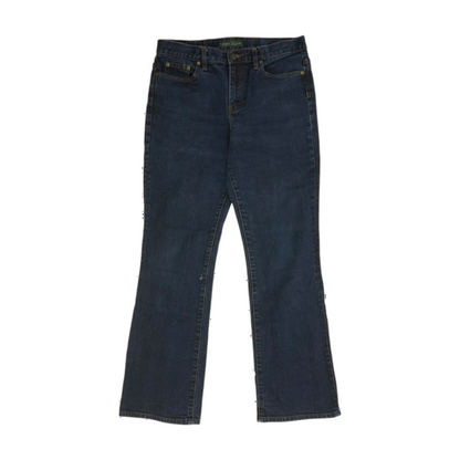 Blue Bootcut Jeans
