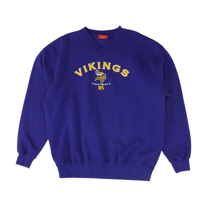 Purple Minnesota Vikings Solid Sweatshirt Pullover