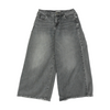 Gray Wide Leg Jeans